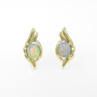 750YG／K18YG オパールピアス