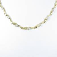 K18YG ダイヤモンドネックレス