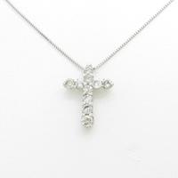 PT クロス ダイヤモンドネックレス