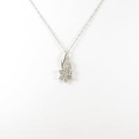 PT フラワー ダイヤモンドネックレス