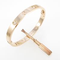 カルティエ ラブブレスレット ハーフダイヤ 4P 新型