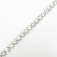 【リメイク】プラチナダイヤモンドブレスレット 8．153ct・D?F・VS1?2・VG?GOOD