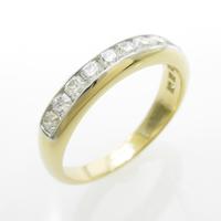 ティファニー ルシダ ハーフサークル リング