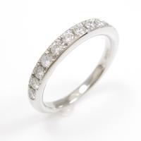 PT ハーフエタニティ ダイヤモンドリング