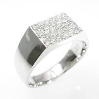 【リメイク】K18WG ダイヤモンドリング