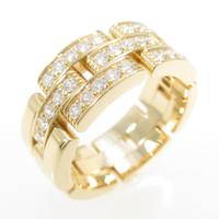 カルティエ マイヨンパンテール ハーフダイヤ リング