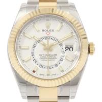 【未使用品】ロレックス 326933 スカイドゥエラー SSxYG 自動巻5％引き