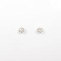 【リメイク】K18YG／ST ダイヤモンドピアス 0．268ct・0．286ct・F・VS2・GOOD