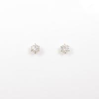 【リメイク】K18YG／ST ダイヤモンドピアス 0．268ct・0．286ct・F・VS2・GOOD