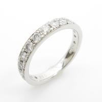 PT ハーフエタニティ ダイヤモンドリング