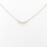 アガット ダイヤモンドネックレス