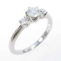 ミキモト ダイヤモンドリング 0．21ct・D・VVS2・3EXT