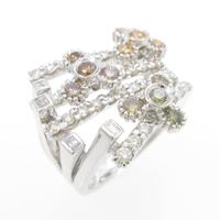 K18WG ダイヤモンドリング5％引き