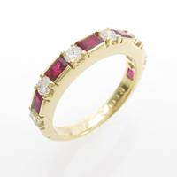 K18YG ルビーリング