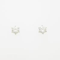 【リメイク】プラチナダイヤモンドピアス 0．244ct・0．244ct・E・SI1・VG?GOOD5％引き