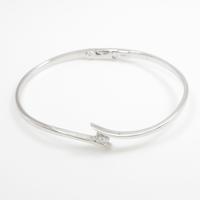 K18WG ダイヤモンドバングル