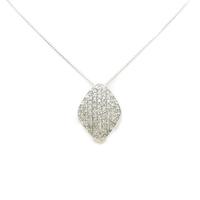 K18WG ダイヤモンドネックレス