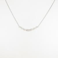 K18WG ダイヤモンドネックレス