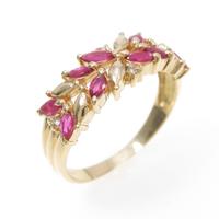 K18YG ルビーリング