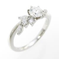 プラチナダイヤモンドリング 0．318ct・F・SI1・VG