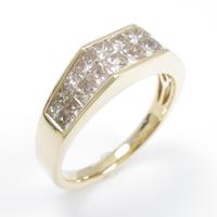 K18YG ダイヤモンドリング