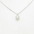 【新品】プラチナダイヤモンドネックレス 0．248ct・G・SI1・GOOD5％引き