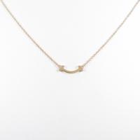 ティファニー Tスマイル マイクロ ネックレス