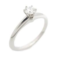 ティファニー クラシックソリティア リング 0．24ct・E・IF・3EXT