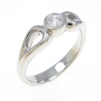 ティファニー ダブルオープンティアドロップ リング