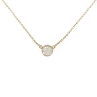 ティファニー バイザヤード ネックレス 0．35ct・H・SI1・3EXT