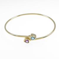 750YG アメジストバングル