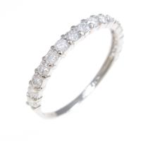 PT ハーフエタニティ ダイヤモンドリング