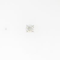 プラチナダイヤモンドピアス 0．410ct・F・I1・VG 片耳
