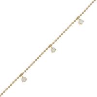 K18YG ダイヤモンドブレスレット