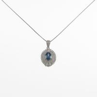 PT サファイヤネックレス