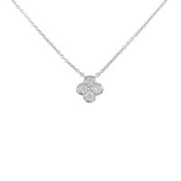 ヴァンドーム フラワー ダイヤモンドネックレス10％引き