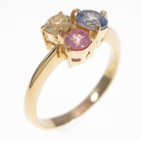 K18YG サファイヤリング10％引き