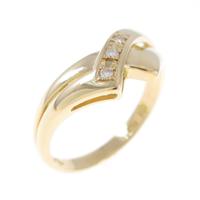 K18YG ダイヤモンドリング