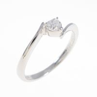 PT ハート ダイヤモンドリング