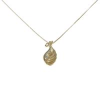 K18YG ホエール ダイヤモンドネックレス