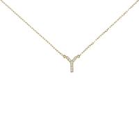 アーカー イニシャルY ネックレス