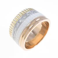 ブシュロン キャトル ホワイト ラージ リング10％引き