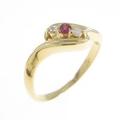 K18YG ルビーリング