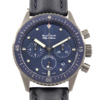ブランパン 5200?0240?52Aフィフティファゾムスバチスカーフフライバッククロノオーシャンコミットメント 自動巻