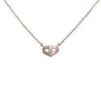 カルティエ Cハート スモール ネックレス