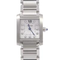 カルティエ WE110006 タンクフランセーズ・11P クォーツ