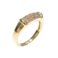 K18YG ダイヤモンドリング