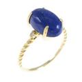 K18YG ラピスラズリリング