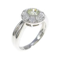 PT フラワー ダイヤモンドリング