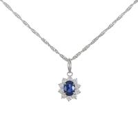 PT サファイヤネックレス